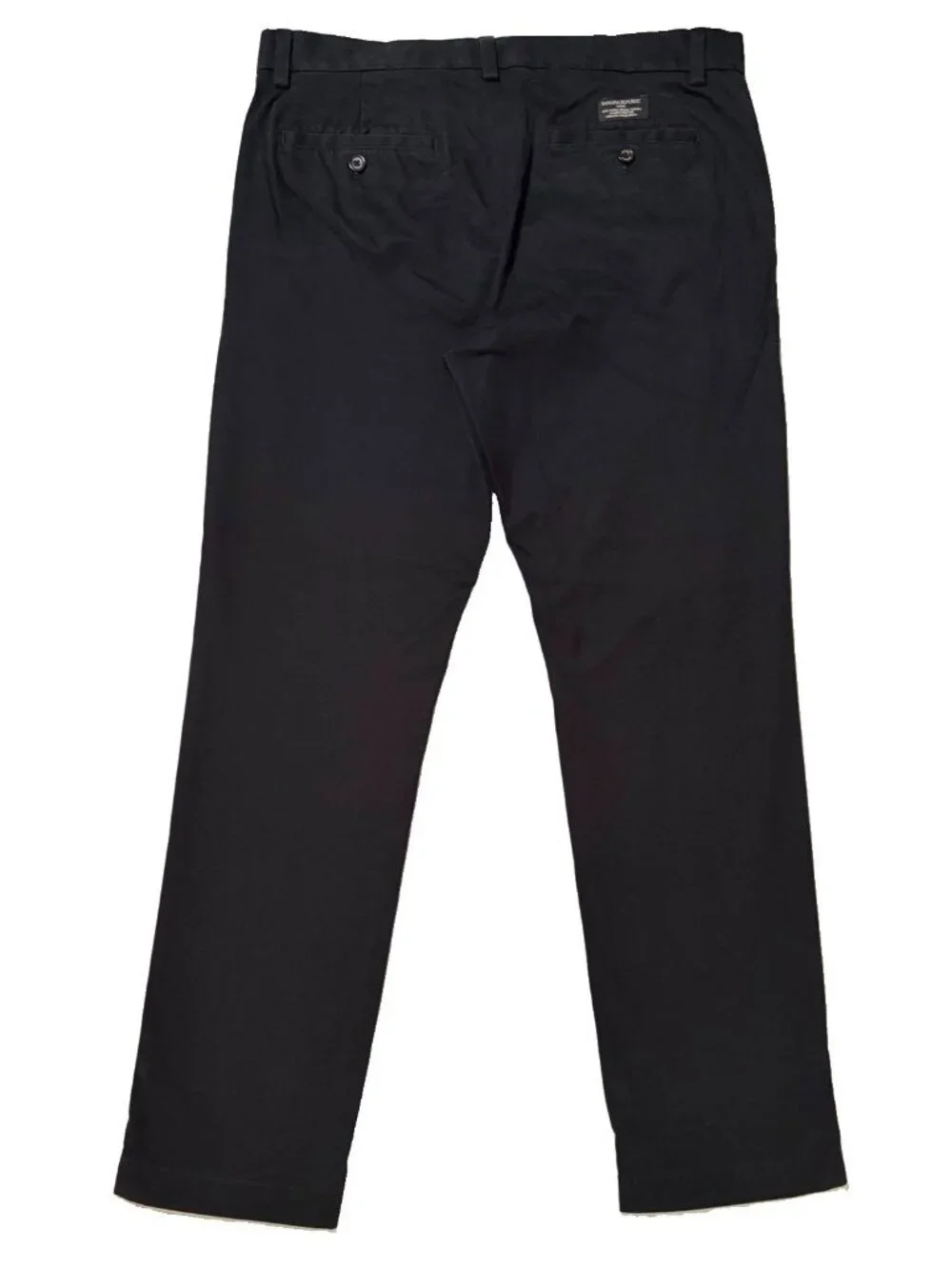 Banana Republic Aiden Chino Black Pants Men’s Size 33x32